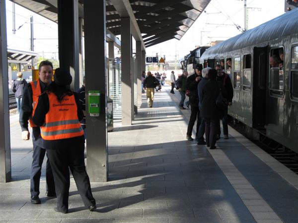 Halt in Erfurt Hbf, ©Stefan Scholz